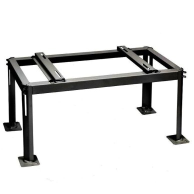 Lauko bloko laikiklis pastatomas juodas 1000x550x400mm, iki 200kg Lauko bloko laikiklis pastatomas juodas 1000x550x400mm, iki 200kg