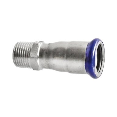 Nerūdijančio plieno presuojamas perėjimas Dn 22x1/2" IS Nerūdijančio plieno presuojamas perėjimas Dn 22x1/2" IS