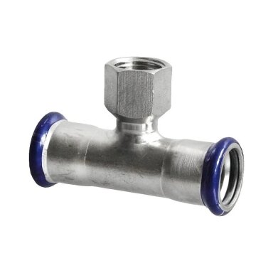 Nerūdijančio plieno presuojamas trišakis Dn 28x1/2"x28 VS Nerūdijančio plieno presuojamas trišakis Dn 28x1/2"x28 VS