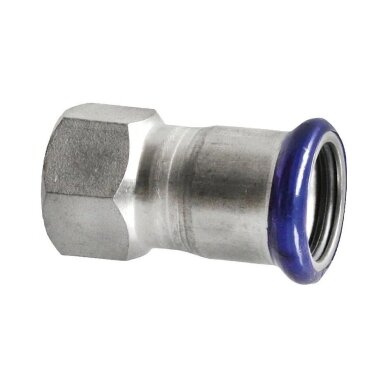 Nerūdijančio plieno presuojamas perėjimas Dn 15x1/2" VS Nerūdijančio plieno presuojamas perėjimas Dn 15x1/2" VS