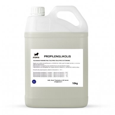 Neužšąlantis skystis šildymo/šaldymo sistemai 10kg, propilenglikolis Neužšąlantis skystis šildymo/šaldymo sistemai 10kg, propilenglikolis