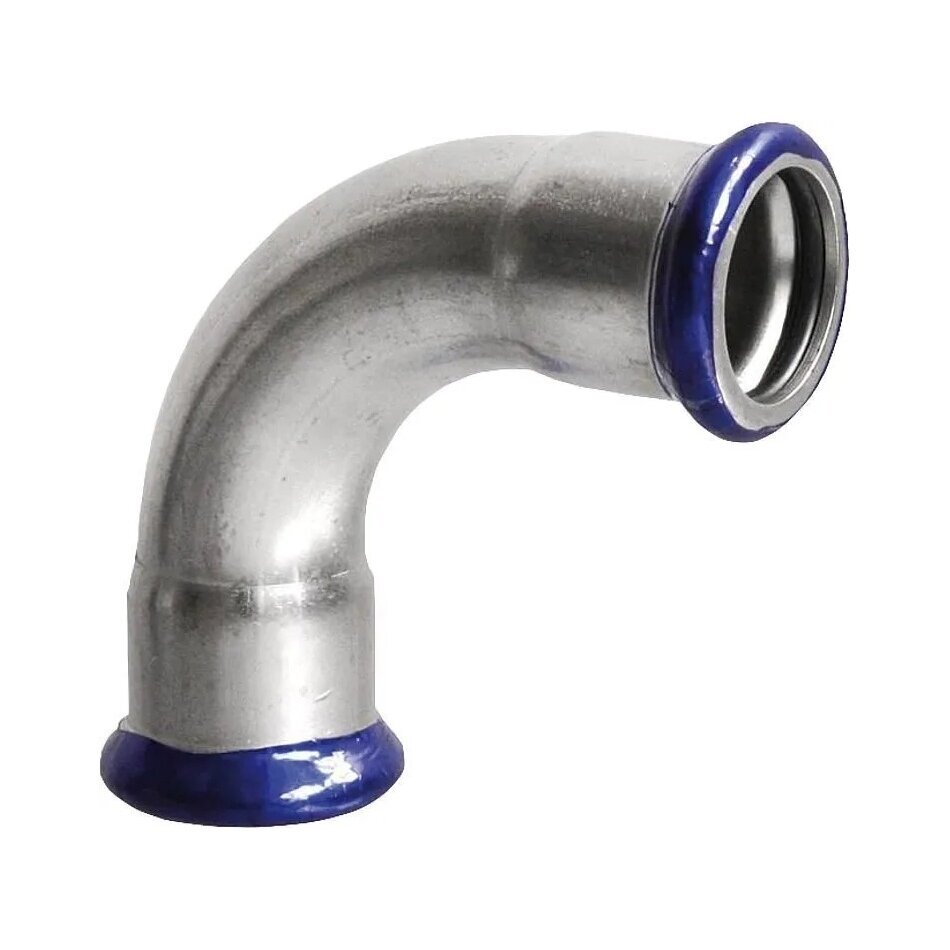 Nerūdijančio plieno presuojama alkūnė 90° v/v Dn 15x15 mm Nerūdijančio plieno presuojama alkūnė 90° v/v Dn 15x15 mm