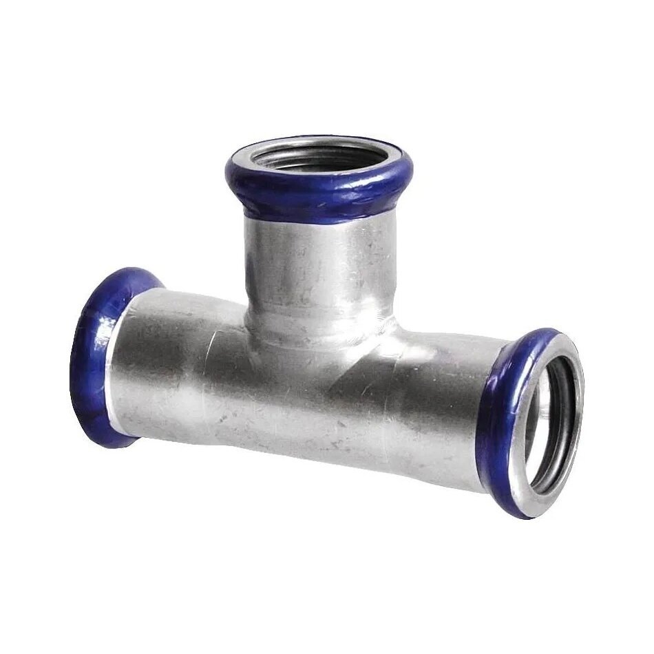 Nerūdijančio plieno presuojamas trišakis Dn 18x18x18 mm Nerūdijančio plieno presuojamas trišakis Dn 18x18x18 mm