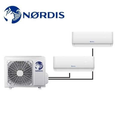 NORDIS Multi Split 1:2 sistemos išorinė dalis 5,20/5,29kW NORDIS Multi Split 1:2 sistemos išorinė dalis 5,20/5,29kW