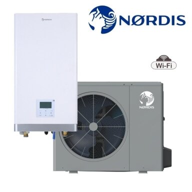 Nordis šilumos siurblys OPTIMUS PRO Split 10,00 kW Nordis šilumos siurblys OPTIMUS PRO Split 10,00 kW