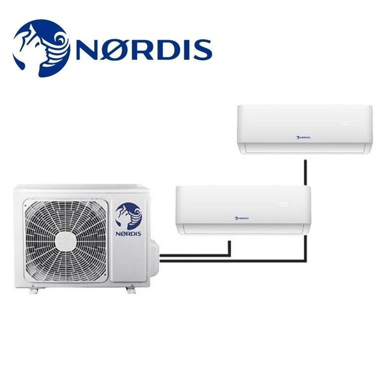 NORDIS Multi Split 1:2 sistemos išorinė dalis 5,20/5,29kW NORDIS Multi Split 1:2 sistemos išorinė dalis 5,20/5,29kW