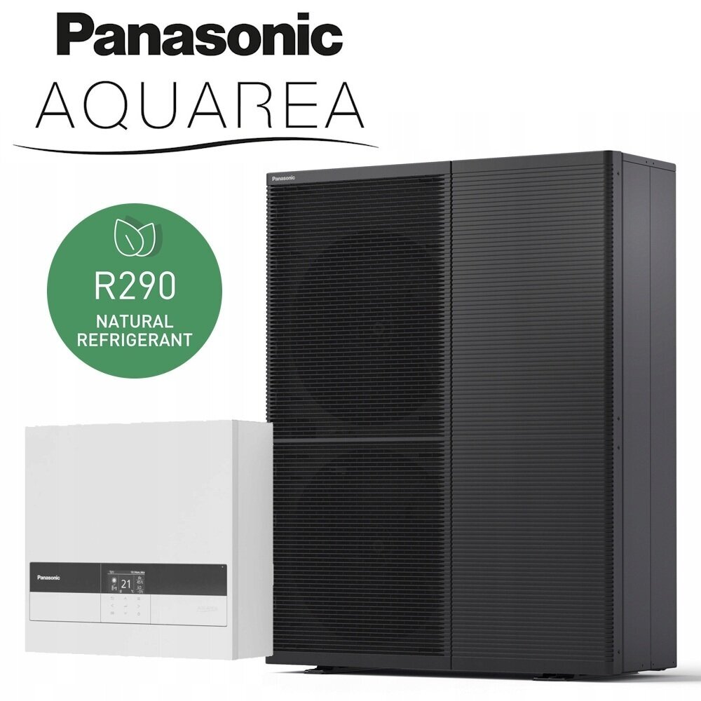 Panasonic Aquarea T-CAP šilumos siurblys su Control module 30kW R290 Panasonic Aquarea T-CAP šilumos siurblys su Control module 30kW R290