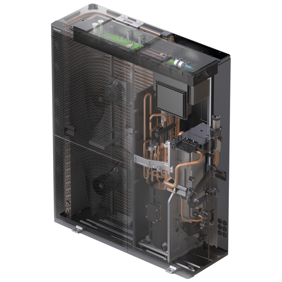 Panasonic Aquarea T-CAP šilumos siurblys su Control module 25kW R290 2 Panasonic Aquarea T-CAP šilumos siurblys su Control module 25kW R290 2