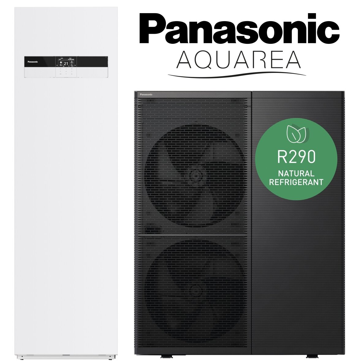 Panasonic Aquarea T-CAP gaiss-ūdens siltumsūknis “viss vienā” 12kW R290
