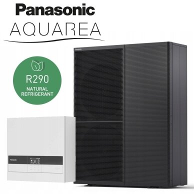 Panasonic Aquarea T-CAP šilumos siurblys su Control module 30kW R290 Panasonic Aquarea T-CAP šilumos siurblys su Control module 30kW R290