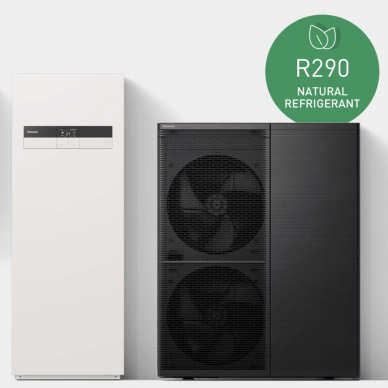 Panasonic Aquarea T-CAP gaiss-ūdens siltumsūknis “viss vienā” 9kW R290 Panasonic Aquarea T-CAP gaiss-ūdens siltumsūknis “viss vienā” 9kW R290