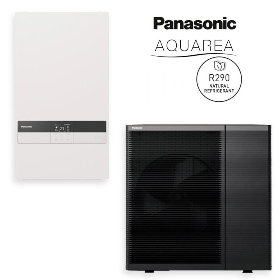 Panasonic Aquarea gaiss-ūdenssiltumsūknis Bi-Bloc 5kW R290 Panasonic Aquarea gaiss-ūdenssiltumsūknis Bi-Bloc 5kW R290