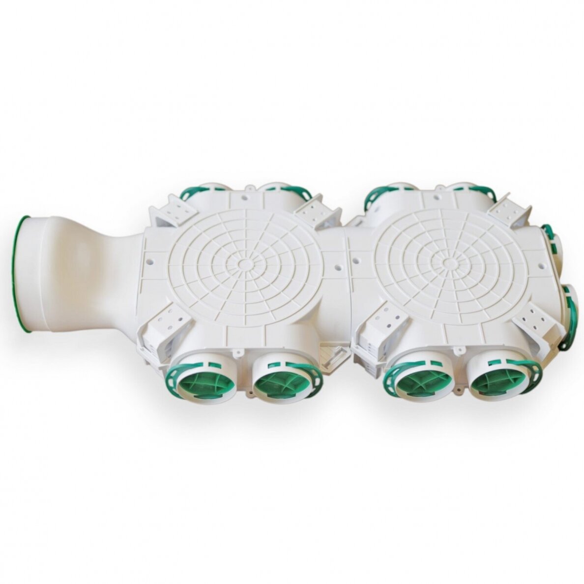 Plastmasas gaisa sadales kolektors ar 10 pieslēgumiem (Dn75), Dn160 1 Plastmasas gaisa sadales kolektors ar 10 pieslēgumiem (Dn75), Dn160 1
