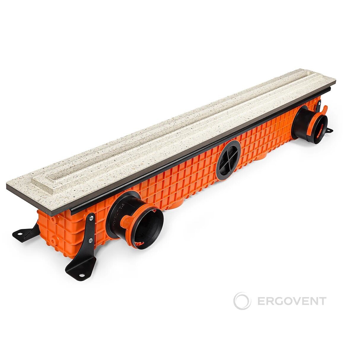 Krohvitav lineaarne difuusor ERGOVENT LINEO PRO-1000/90 SINGLE 2 Krohvitav lineaarne difuusor ERGOVENT LINEO PRO-1000/90 SINGLE 2