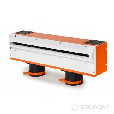 Apmetamais lineārais difuzors ERGOVENT LINEO 500/75 SINGLE