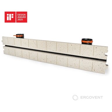 Apmetamais lineārais difuzors ERGOVENT LINEO PRO-1050/90 PUZZLE