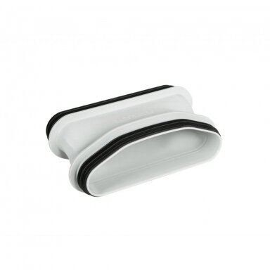 Profi-air tunnel ortakio apvertimo jungtis 180° 132x52mm Profi-air tunnel ortakio apvertimo jungtis 180° 132x52mm