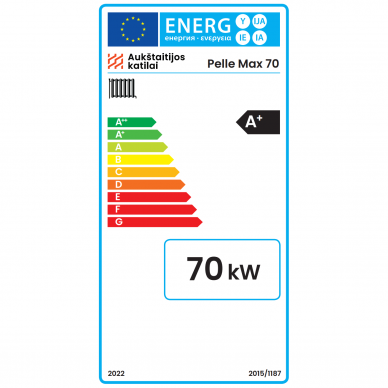 Pramoninis granulinis katilas PELE MAX 70kW 3 Pramoninis granulinis katilas PELE MAX 70kW 3