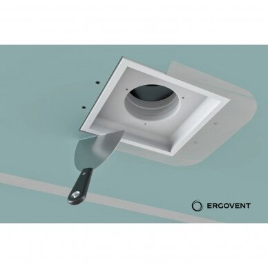 Priglaistomas difuzorius ERGOVENT KVADRO Dn100 mm 4 Priglaistomas difuzorius ERGOVENT KVADRO Dn100 mm 4