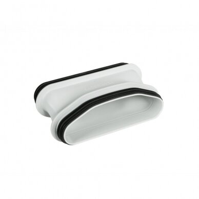 Profi-air tunnel ortakio apvertimo jungtis 180° 132x52mm Profi-air tunnel ortakio apvertimo jungtis 180° 132x52mm