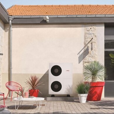 Protherm GeniaAir Mono šilumos siurblys 10kW R290 su hidraulikos stotimi 2 Protherm GeniaAir Mono šilumos siurblys 10kW R290 su hidraulikos stotimi 2