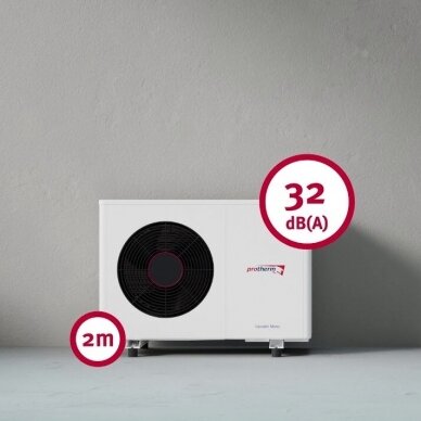 Protherm GeniaAir Mono šilumos siurblys 5kW R290 su hidraulikos stotimi 2