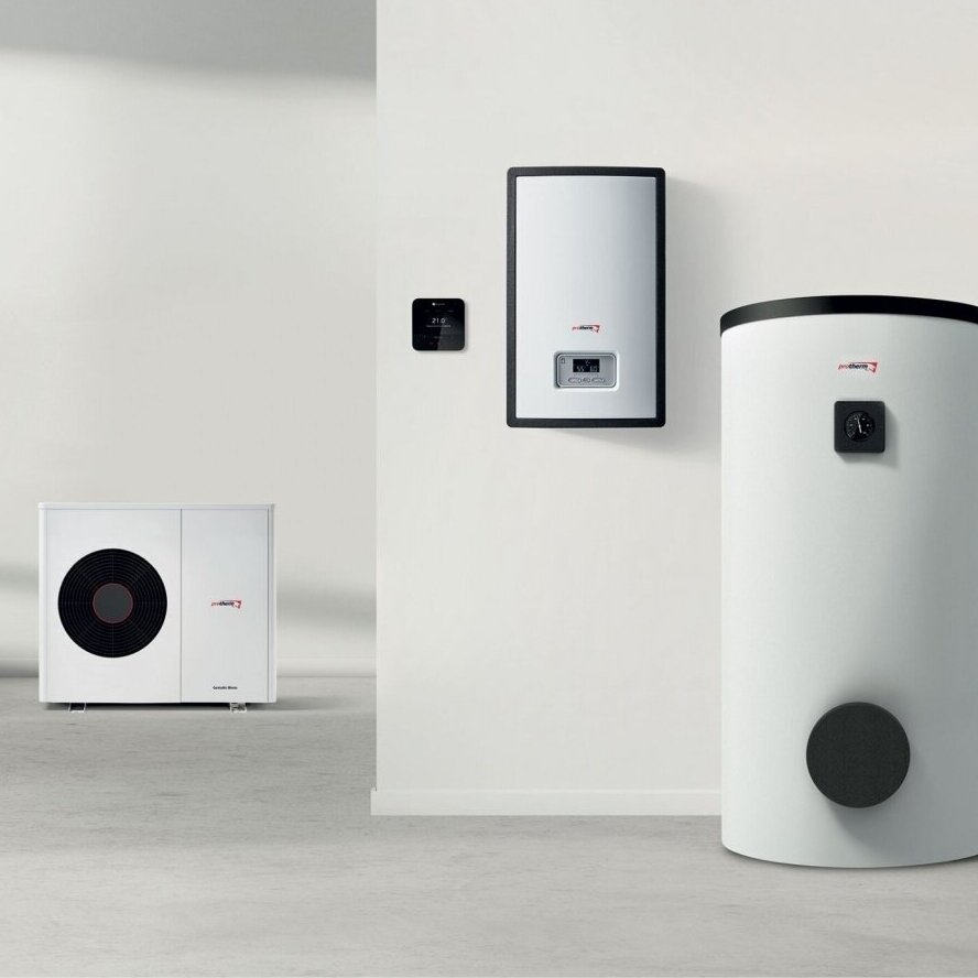 Protherm GeniaAir Mono šilumos siurblys 3kW R290 su hidraulikos stotimi 1 Protherm GeniaAir Mono šilumos siurblys 3kW R290 su hidraulikos stotimi 1