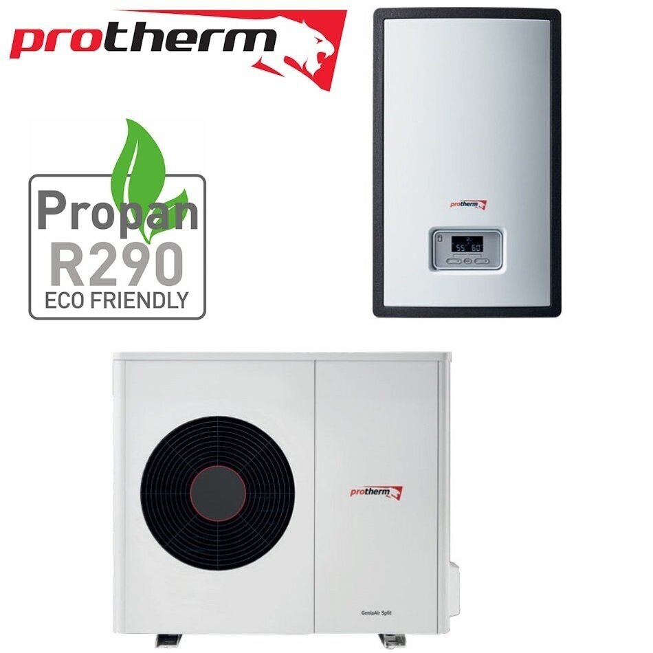 Protherm GeniaAir Mono šilumos siurblys 7kW R290 su hidraulikos stotimi Protherm GeniaAir Mono šilumos siurblys 7kW R290 su hidraulikos stotimi
