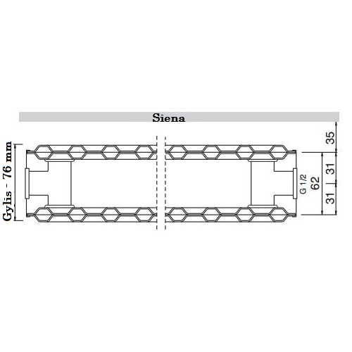 Plieninis renovacinis radiatorius HM 20K-550-600 1 Plieninis renovacinis radiatorius HM 20K-550-600 1