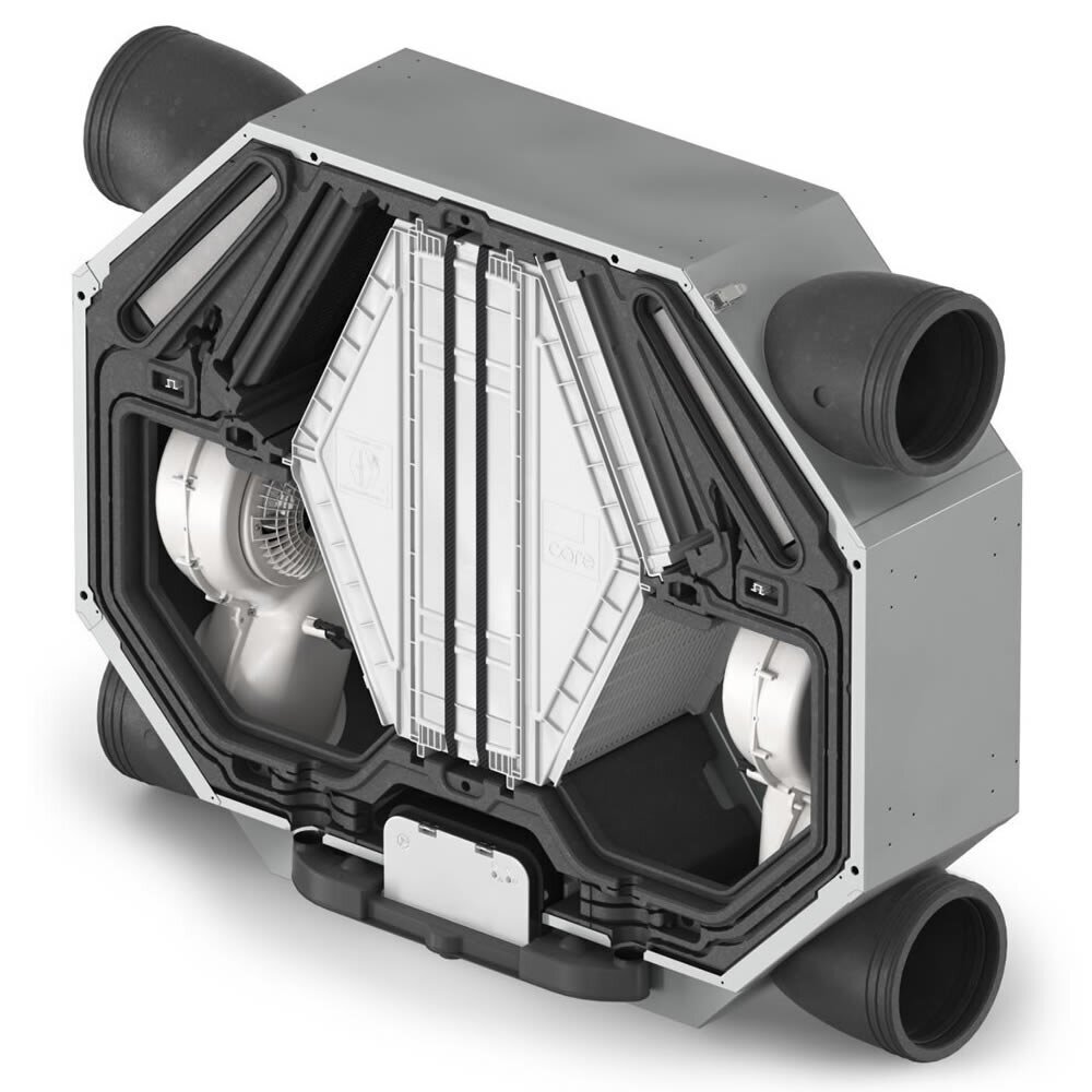 Rekuperators Zehnder ComfoAir Flex 250 HRV (entalpiskais) 1 Rekuperators Zehnder ComfoAir Flex 250 HRV (entalpiskais) 1