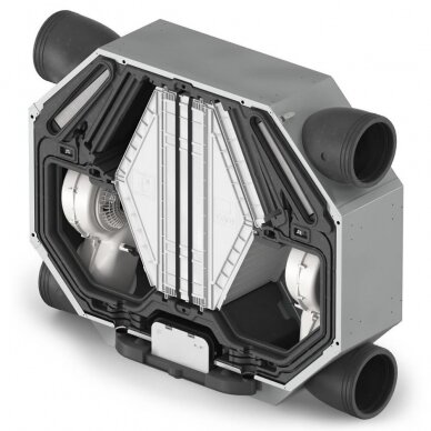 Rekuperators Zehnder ComfoAir Flex 250 HRV (entalpiskais) 1 Rekuperators Zehnder ComfoAir Flex 250 HRV (entalpiskais) 1