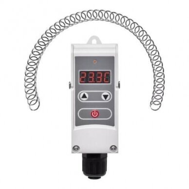 EMOS elektroninis termostatas cirkuliacinio siurblio valdymui, kontaktinis