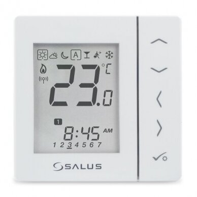 Salus programuojamas termoreguliatorius VS10WRF 1 Salus programuojamas termoreguliatorius VS10WRF 1
