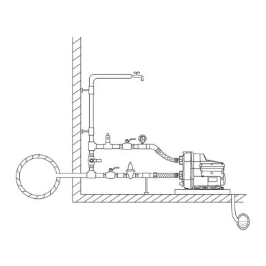Savisiurbis siurblys Grundfos Scala2 3-45 3
