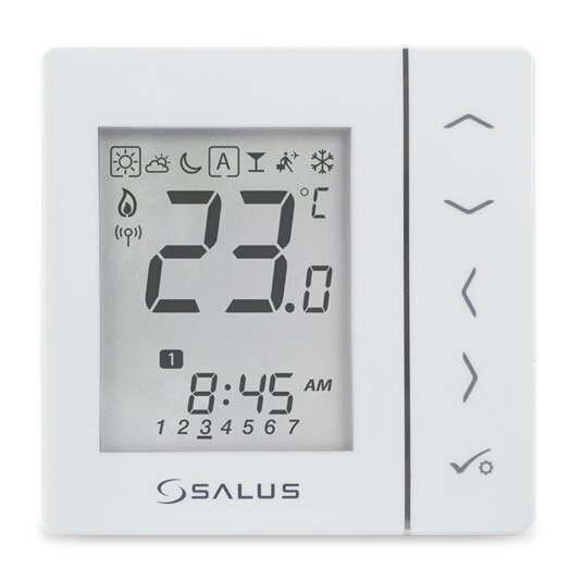 Salus programuojamas termoreguliatorius VS10WRF 1 Salus programuojamas termoreguliatorius VS10WRF 1
