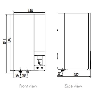 Šilumos siurblys Atlantic Alfea Extensa A.I. 6kW R32 3 Šilumos siurblys Atlantic Alfea Extensa A.I. 6kW R32 3