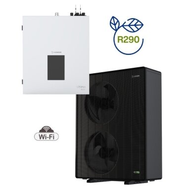 Šilumos siurblys oras/vanduo NØRDIS ULTIMA R290 16kW Šilumos siurblys oras/vanduo NØRDIS ULTIMA R290 16kW
