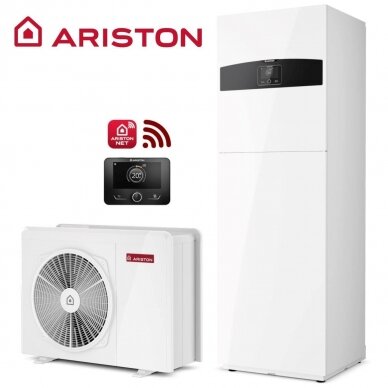 Šilumos siurblys oras-vanduo Ariston Nimbus Compact 50 S Net 7,57 kW R32 Šilumos siurblys oras-vanduo Ariston Nimbus Compact 50 S Net 7,57 kW R32