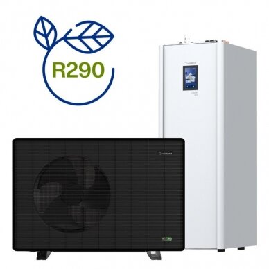 Šilumos siurblys oras/vanduo NØRDIS ULTIMA All-in-One 6kW R290 Šilumos siurblys oras/vanduo NØRDIS ULTIMA All-in-One 6kW R290