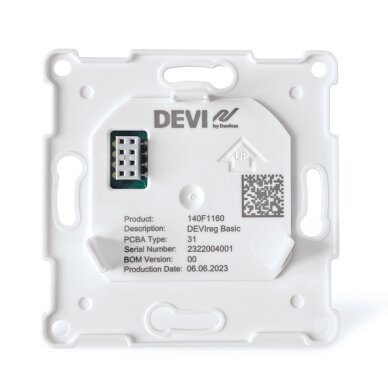 Termostatas DEVIreg Basic 140F1160 1 Termostatas DEVIreg Basic 140F1160 1