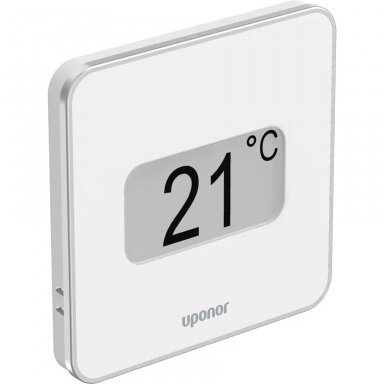 Uponor Smatrix Wave belaidis termostatas T-169, baltas Uponor Smatrix Wave belaidis termostatas T-169, baltas
