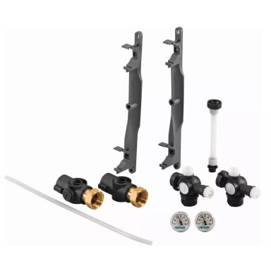 Uponor Vario Plus kolektoriaus bazinis komplektas K1 Uponor Vario Plus kolektoriaus bazinis komplektas K1