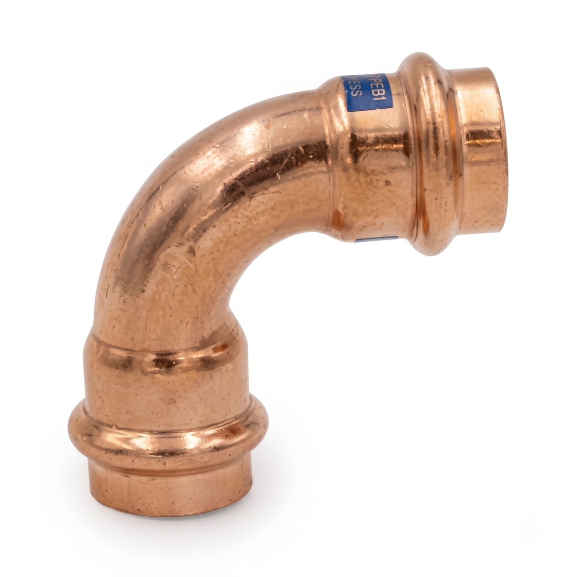Varinė presuojama alkūnė 90° v/v Dn 15x15 mm Varinė presuojama alkūnė 90° v/v Dn 15x15 mm