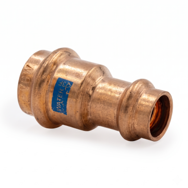 Varinė presuojama redukcinė mova Dn 18x15 mm Varinė presuojama redukcinė mova Dn 18x15 mm